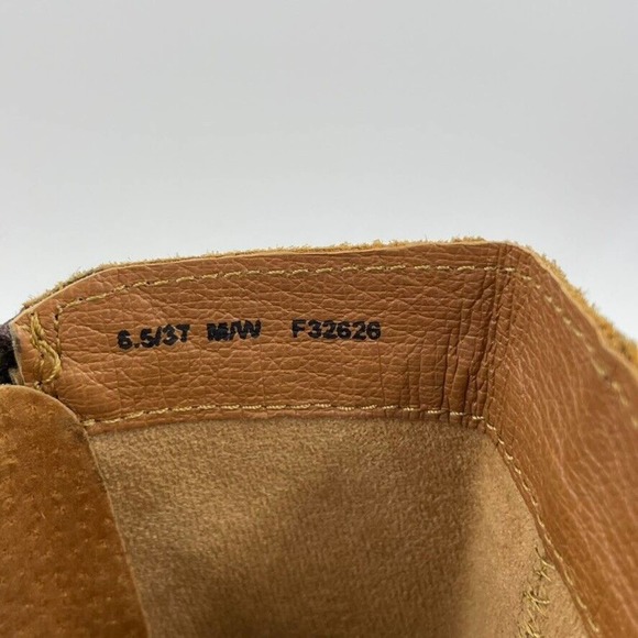 🤎 Born Boots Womens 6.5 Brown Torrey Moccasin Distressed Leather Suede Tall - Picture 7 of 12